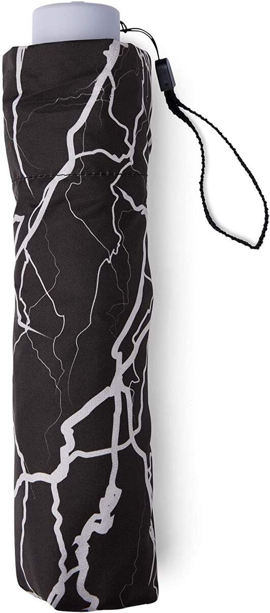 ergobag Regenschirm Super ReflektBär, S, Ø 90 cm, schwarz