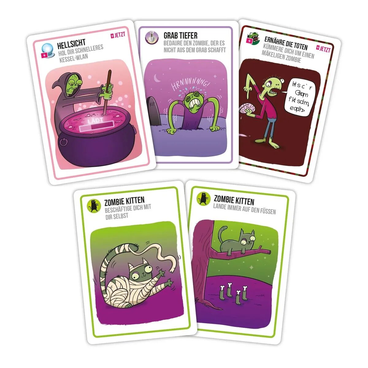 Asmodee Exploding Kittens Zombie Kittens
