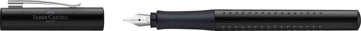 Faber-Castell - Füller Grip 2010, Stärke M, schwarz