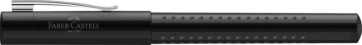 Faber-Castell - Füller Grip 2010, Stärke M, schwarz