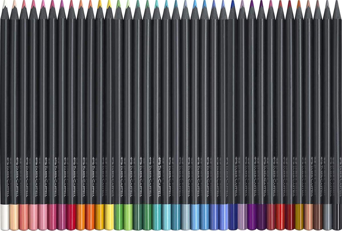 Faber-Castell Buntstift Blackwood im Kartonetui, 36er
