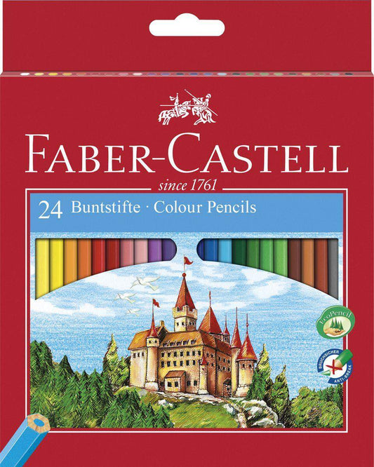Faber-Castell Buntstift Castle, 24 Stück
