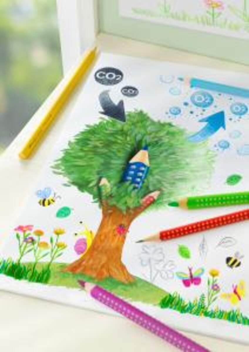 Faber-Castell Farbstift JUMBO GRIP 6er Kartonetui