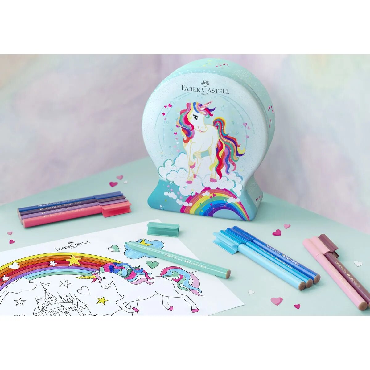 Faber-Castell Filzstift Connector Einhorn