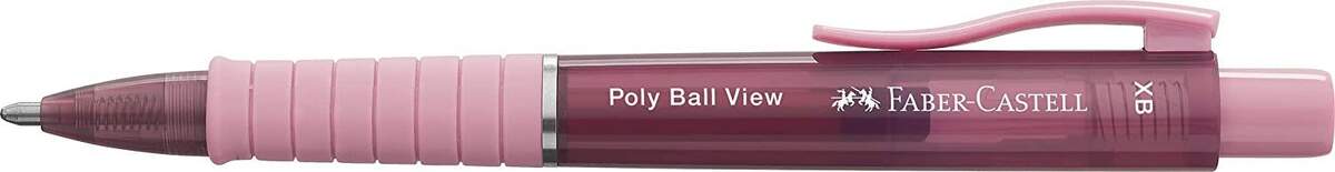 Faber-Castell Kugelschreiber Poly Ball View rose shado