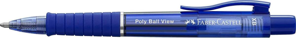 Faber-Castell Kugelschreiber Poly Ball View admiral blue