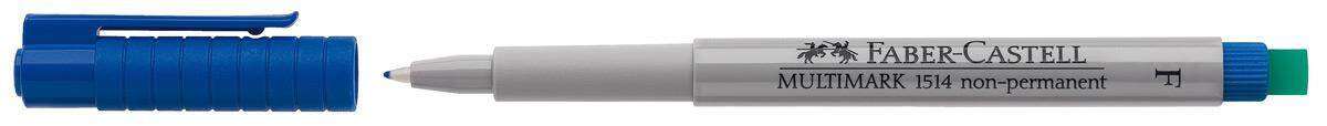 Faber-Castell Marker Multimark, nonpermanent, F, blau
