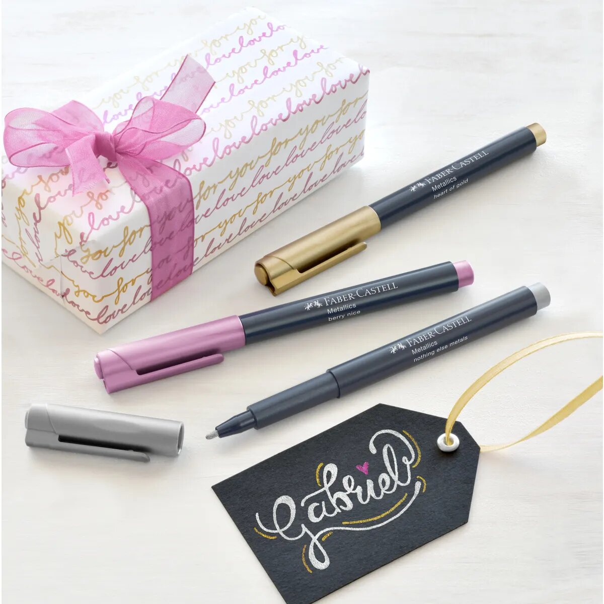 Faber-Castell Metallics Marker 6 Farben
