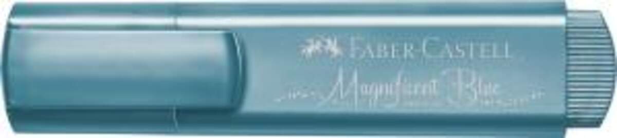 Faber-Castell Textmarker TL 46 Metallic magnificent blue