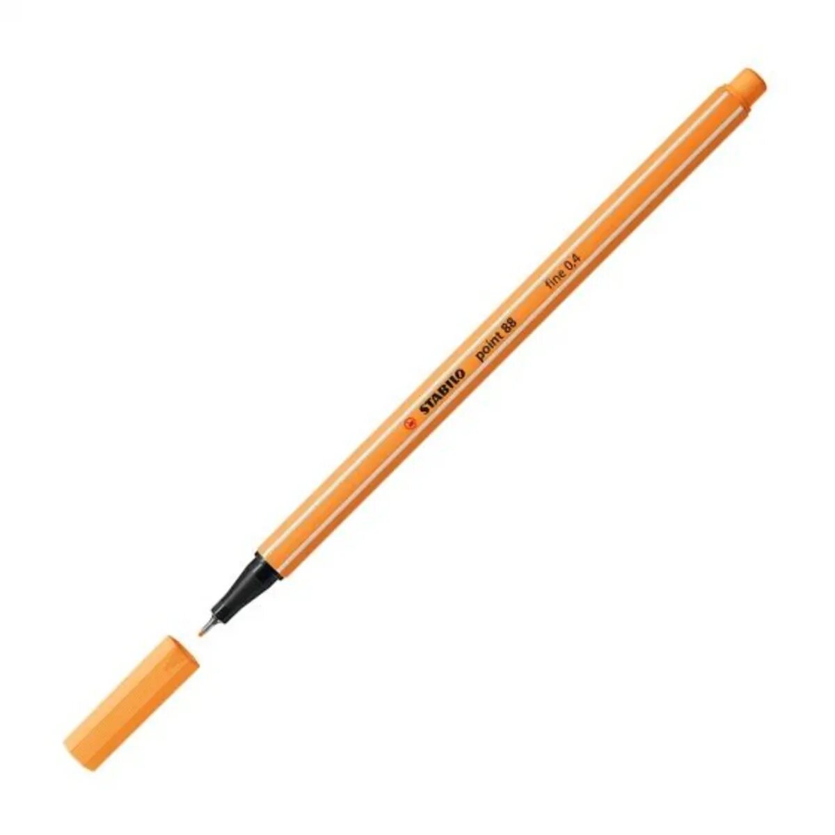 Fineliner - STABILO point 88 - Einzelstift - papaya