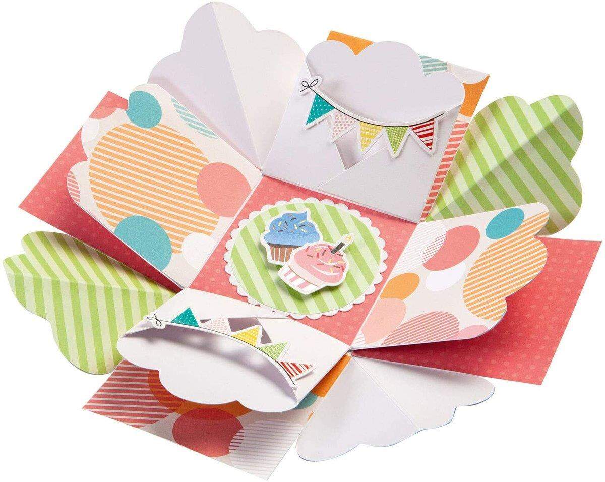 Folia Bastelset Explosionsbox Party
