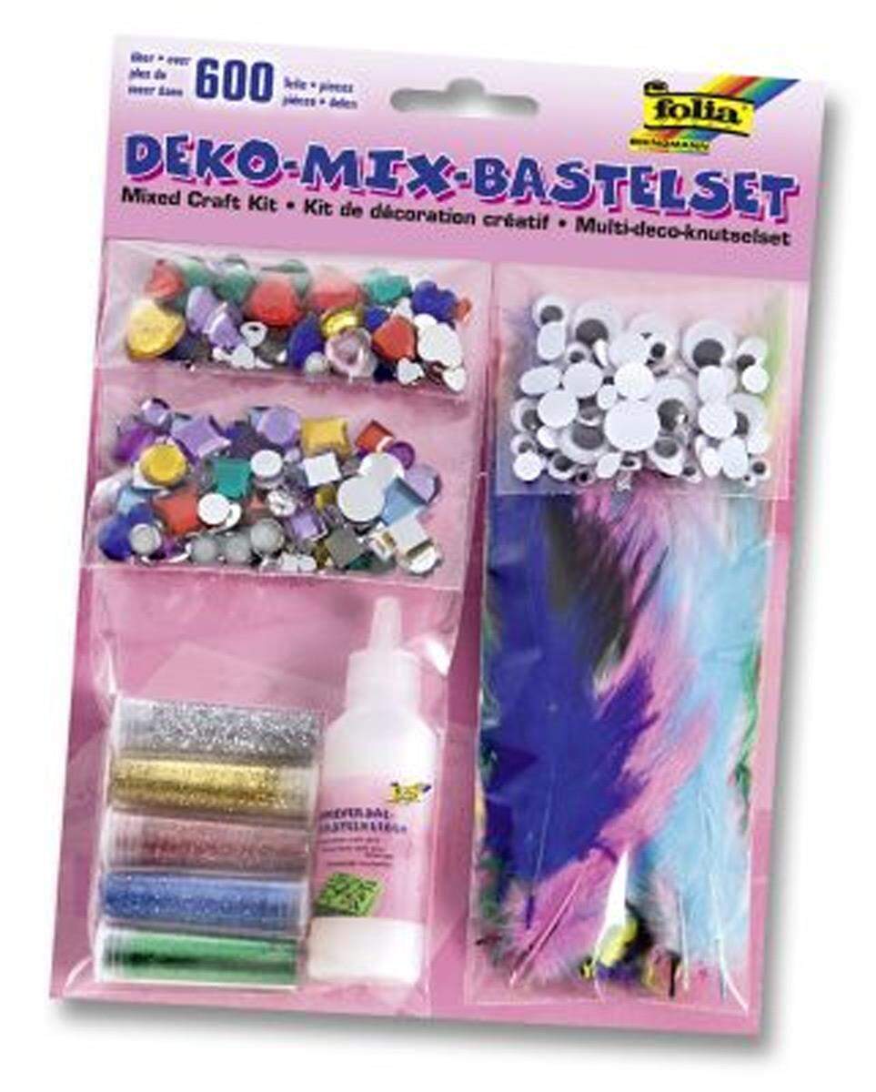Folia Dekomix Bastelset, 600 Teile