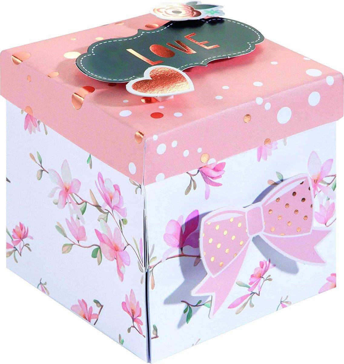 Folia Explosionsbox Bastelset Romance