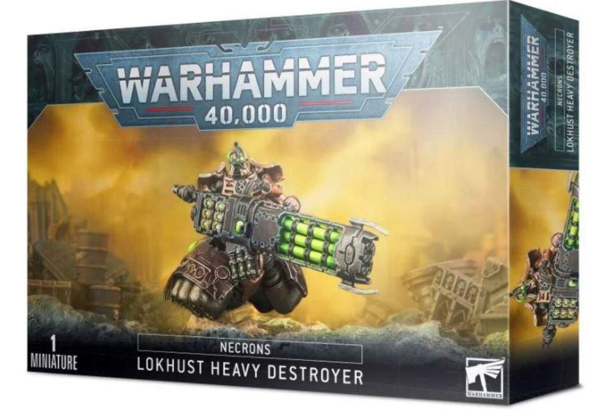 Games Workshop Warhammer 40.000 Necrons Schwere Lokhusta-Destruktoren
