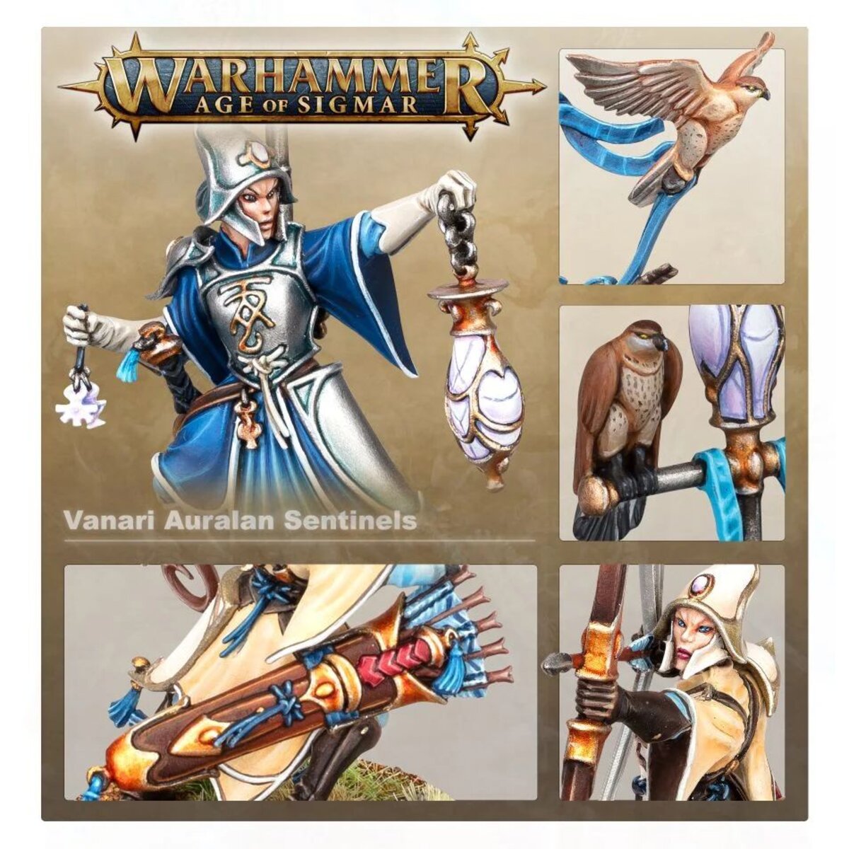 Games Workshop Warhammer Age of Sigmar - Vanari Auralan Sentinels