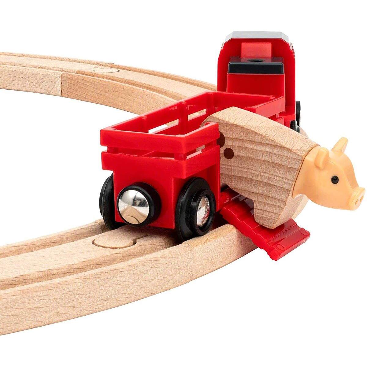 Groß. BRIO Bahn Bauernhof-Set