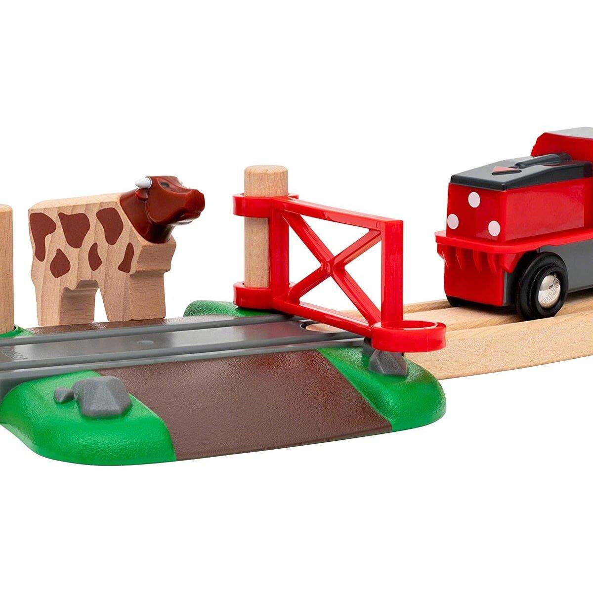 Groß. BRIO Bahn Bauernhof-Set