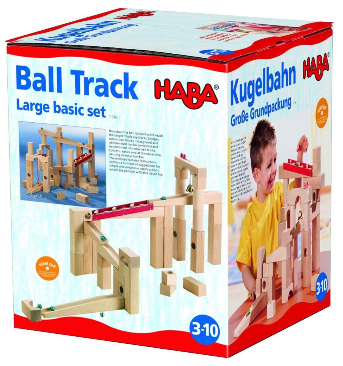 HABA 1136 Kugelbahn-Bausatz