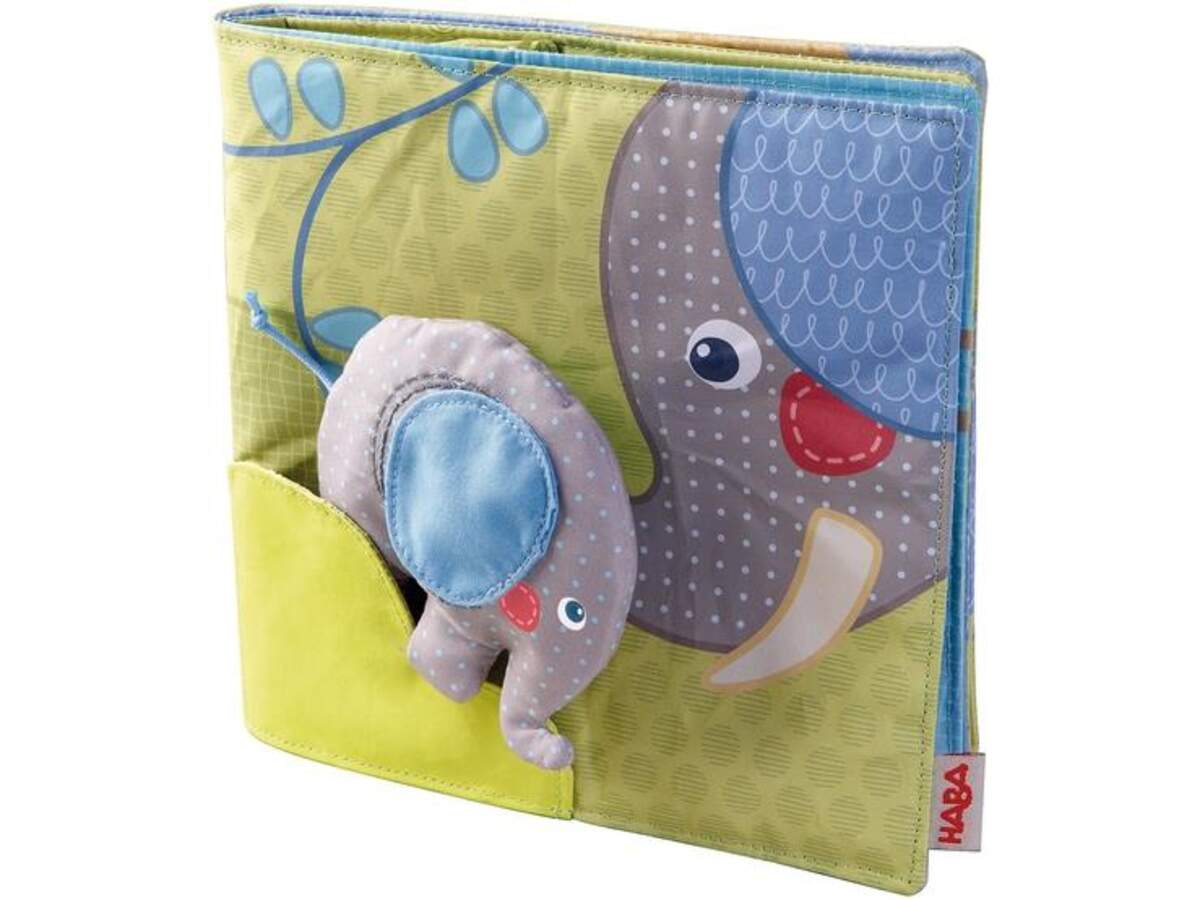 HABA 300146 Stoffbuch Elefant Egon