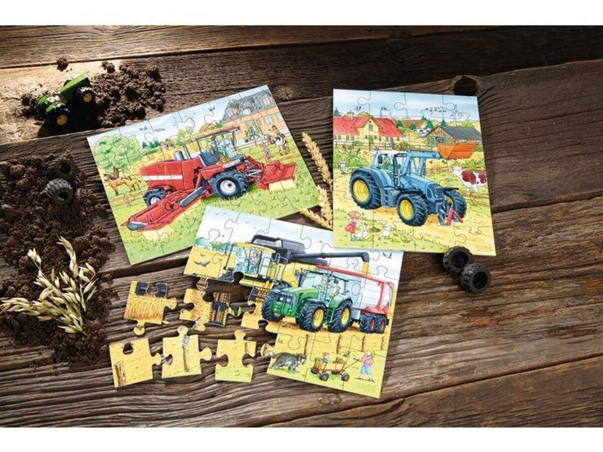 HABA 300444 Puzzles Traktor & Co.