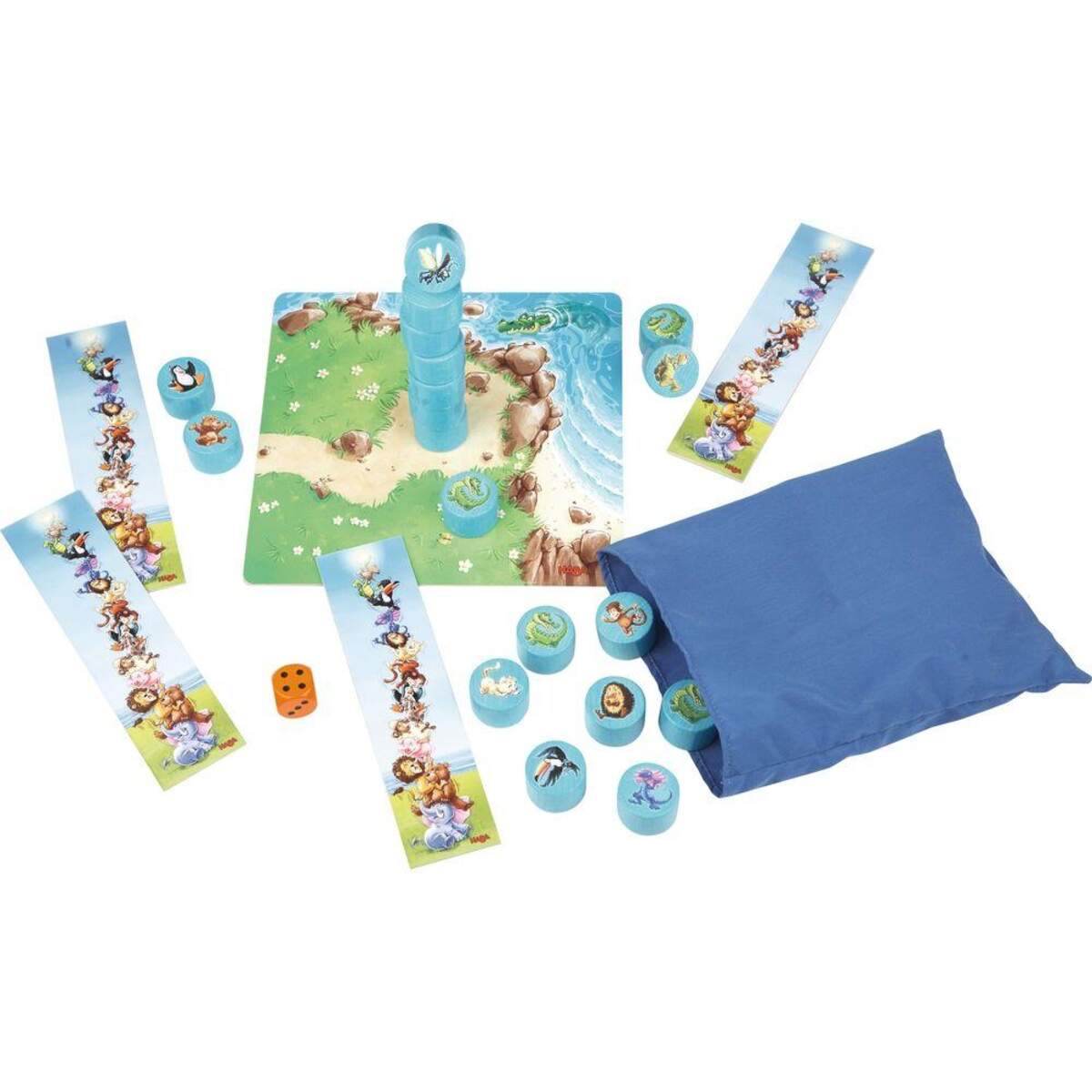 HABA 302812 Tier auf Tier Stapelmemo