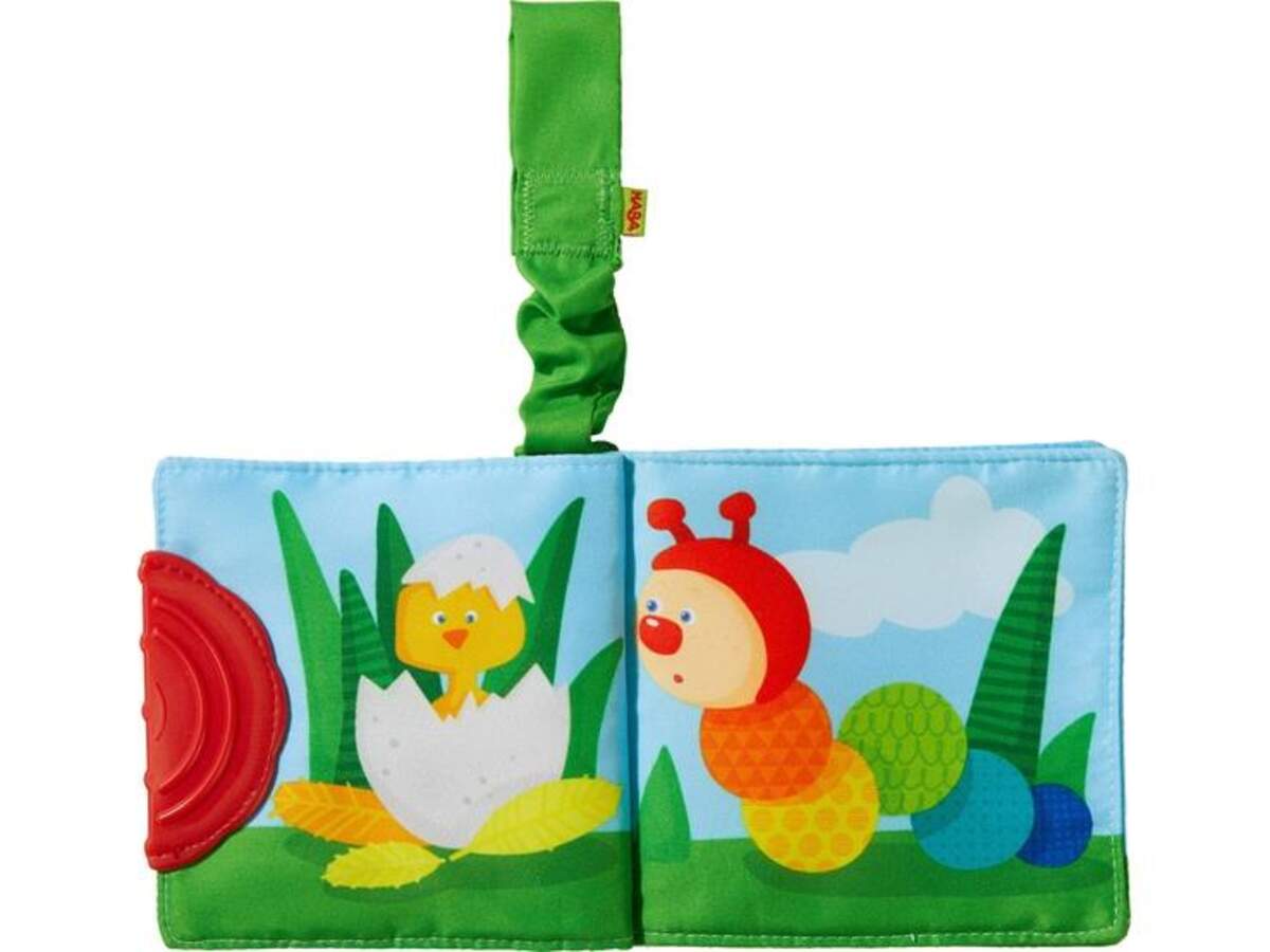 HABA 303140 Buggybuch Regenbogen-Raupe