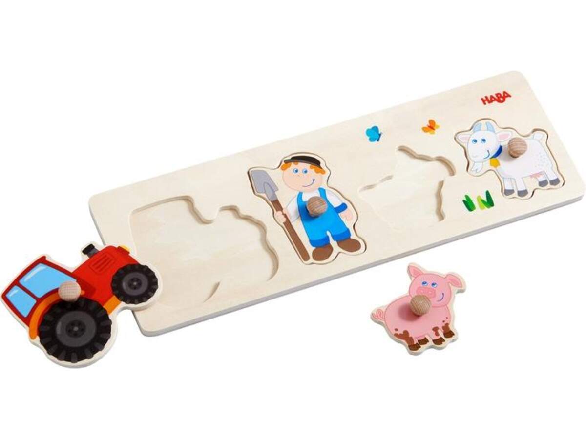HABA 303185 Greifpuzzle Landleben