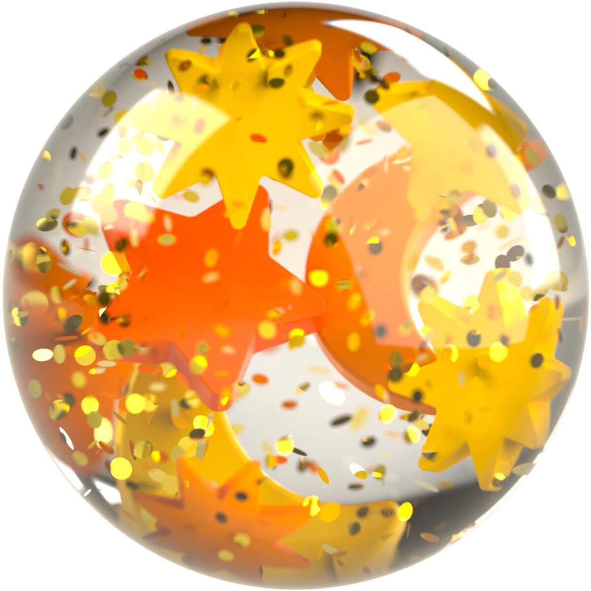 HABA 303902 Kullerbü Effektkugel Glitzer-Sterne