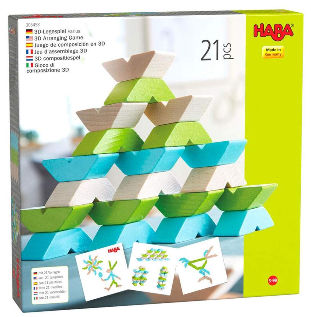 HABA 305458 3D-Legespiel Varius