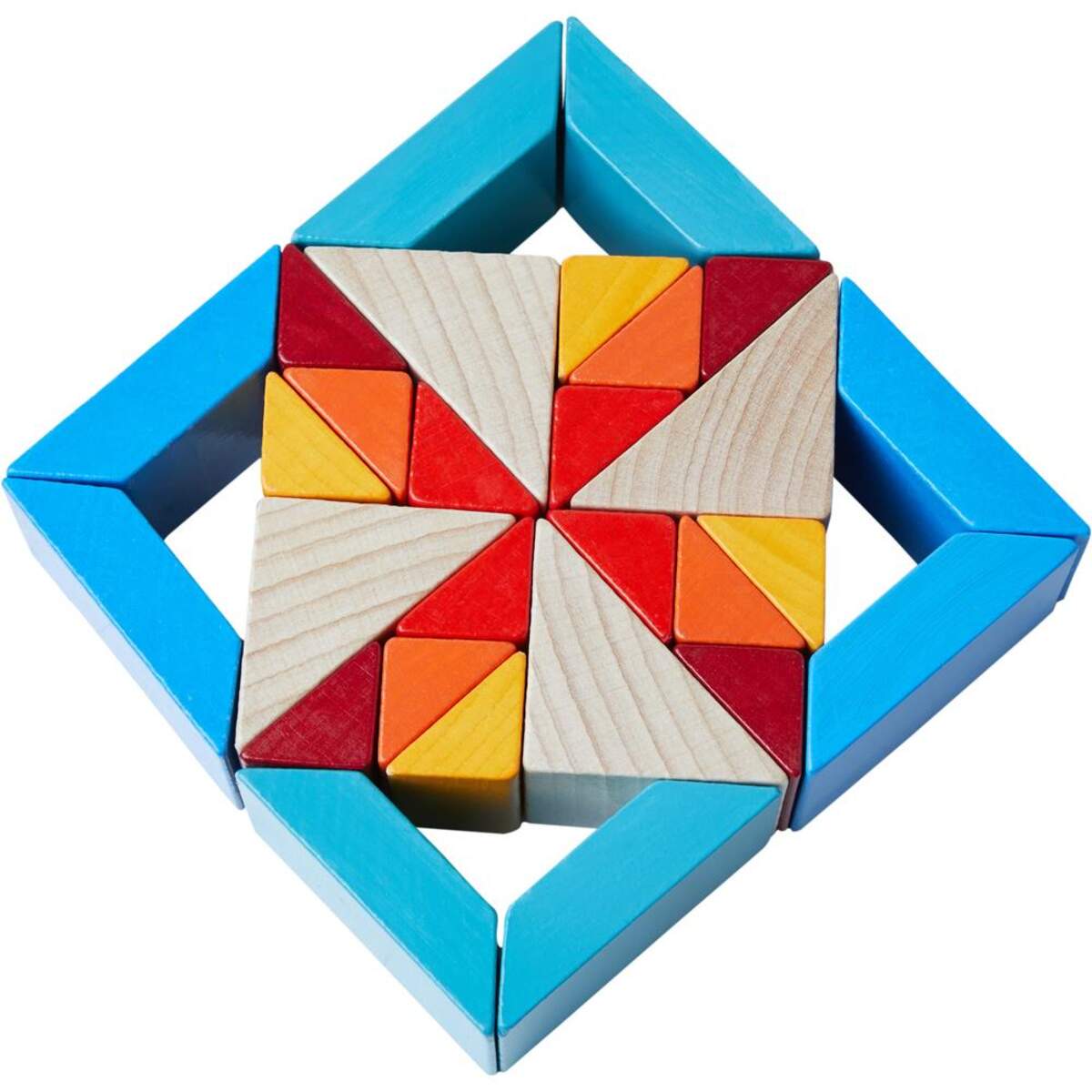 HABA 305459 3D-Legespiel Würfelmosaik