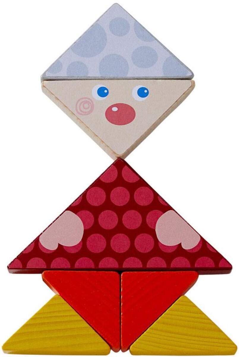HABA 305777 Legespiel Bunter Tangram-Mix