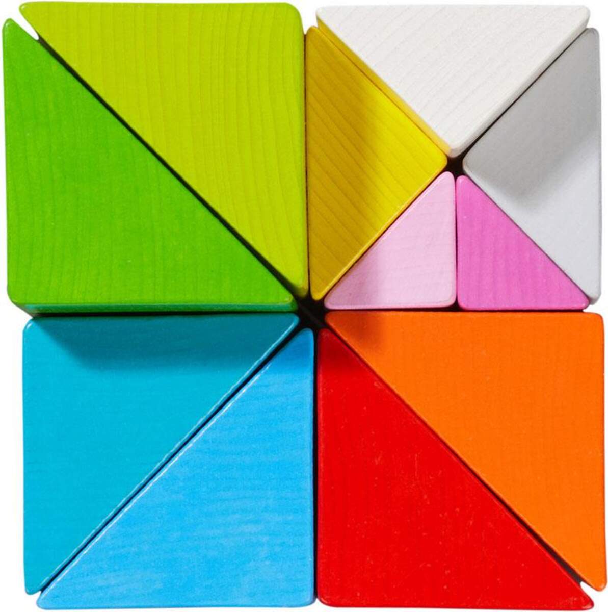 HABA 305778 3D-Legespiel Tangram-Würfel