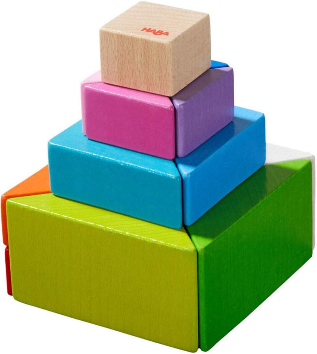 HABA 305778 3D-Legespiel Tangram-Würfel