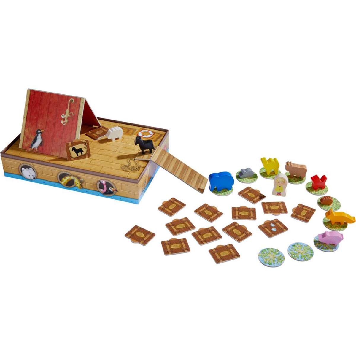 HABA 305838 Kinderspiel Ab auf die Arche