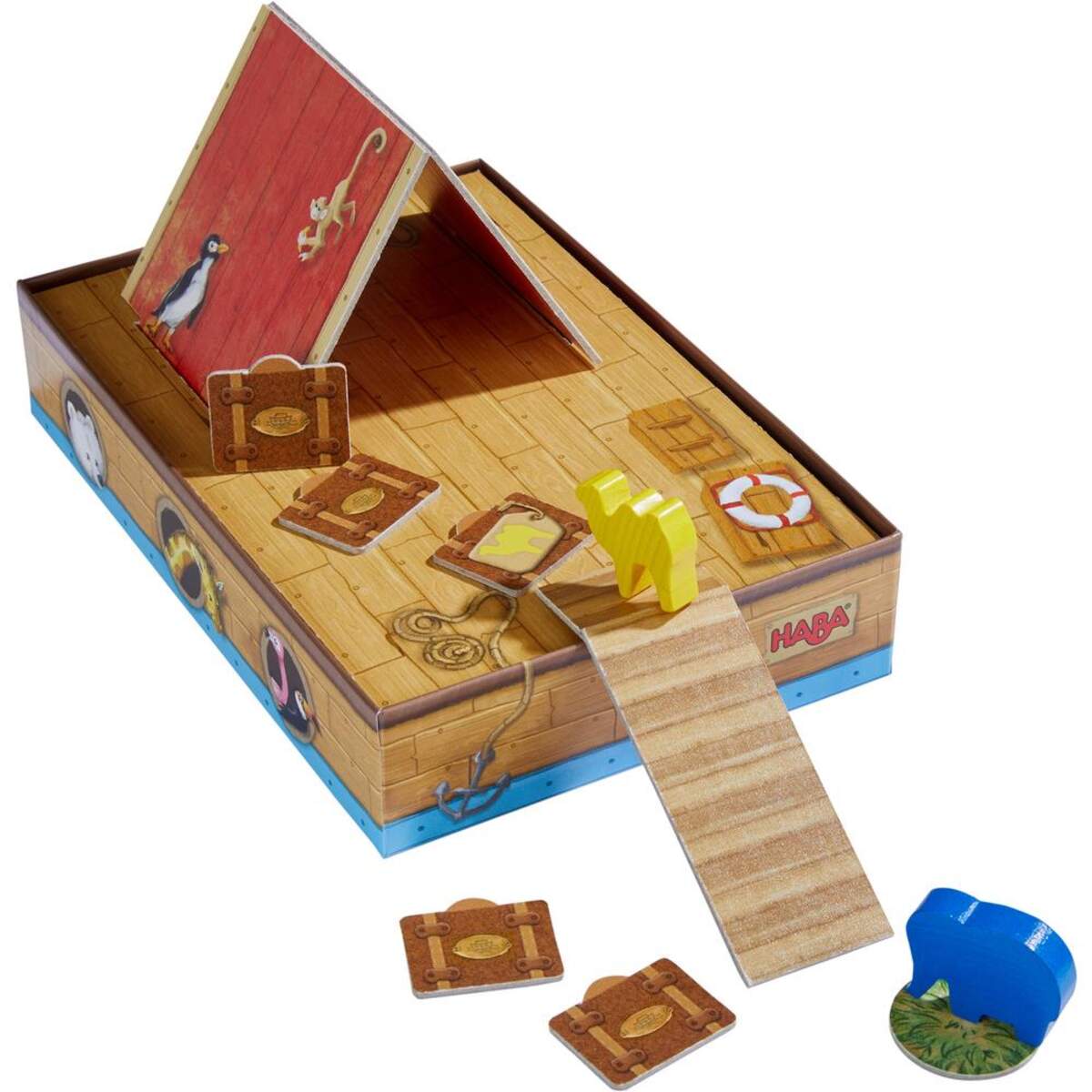 HABA 305838 Kinderspiel Ab auf die Arche