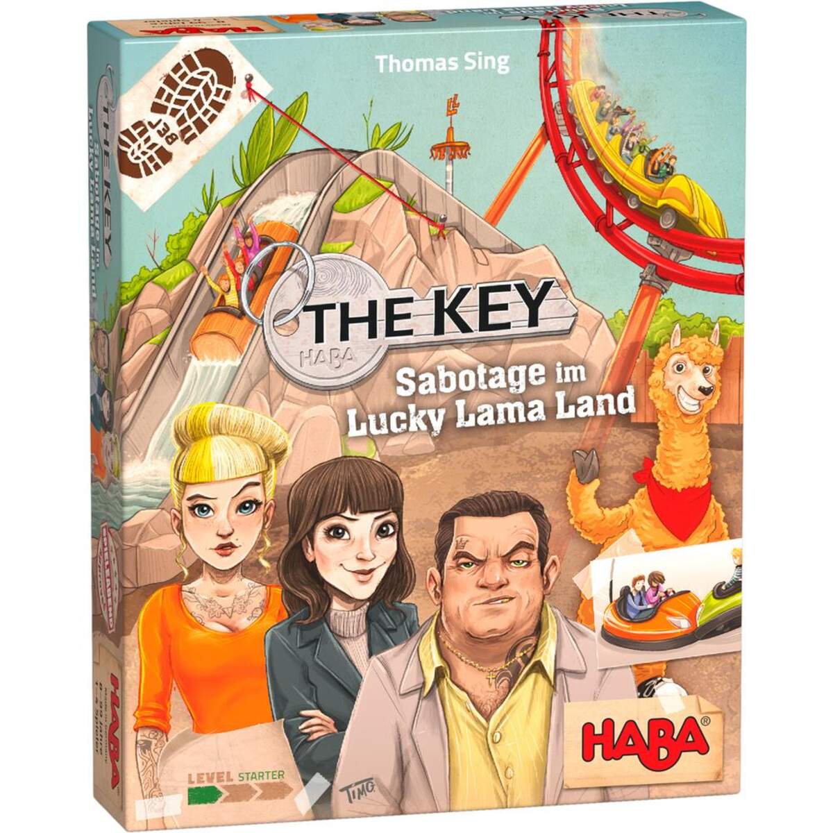 HABA 305855 The Key Sabotage im Lucky Lama land