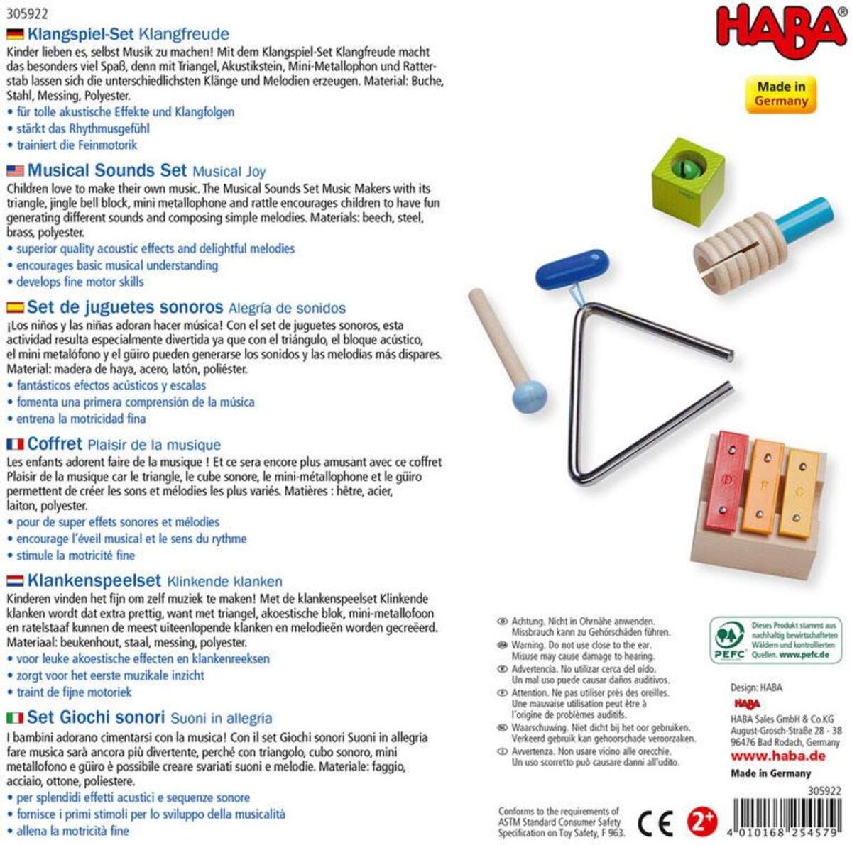 HABA 305922 Klangspiel-Set Klangfreude