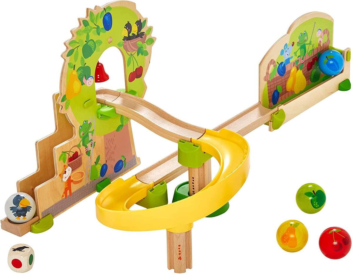 HABA 306018 Kullerbü Kugelbahn Obstgarten