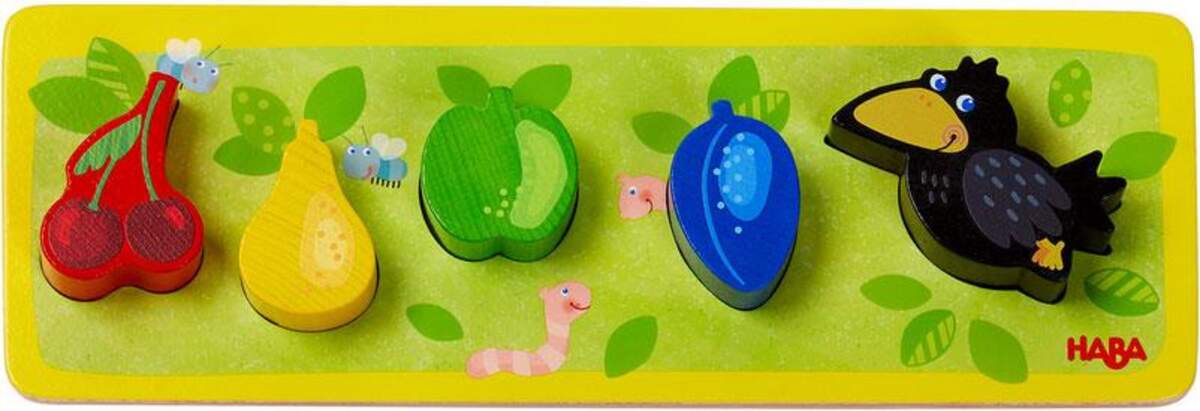 HABA 306084 Holzpuzzle Obstgarten