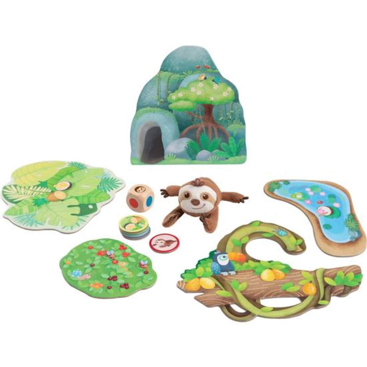 HABA 306599 Meine ersten Spiele – Faultier, komm mit!