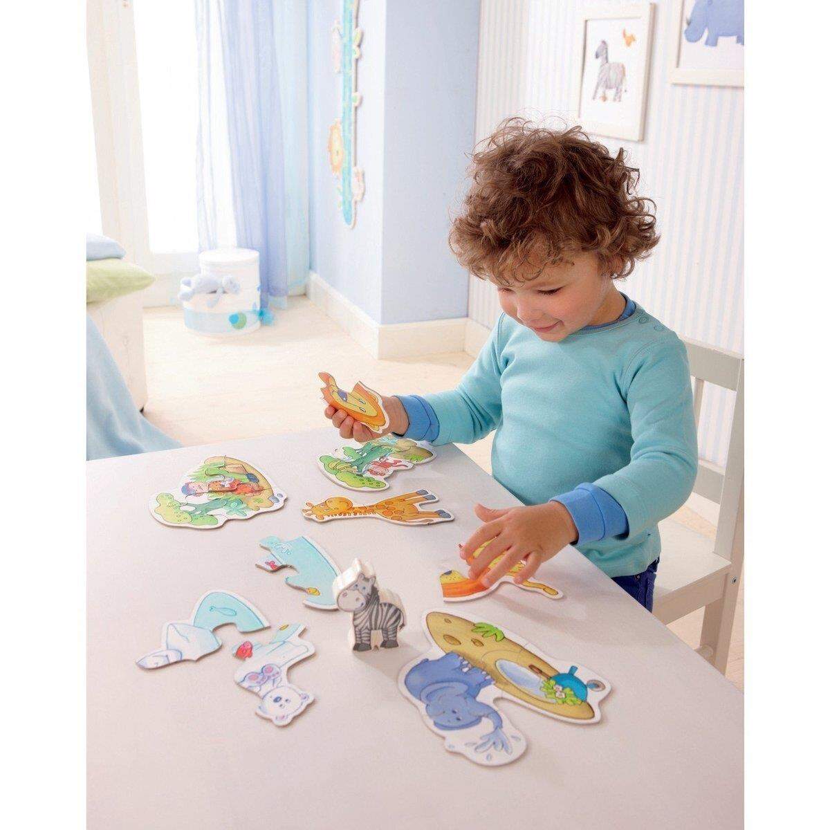 HABA 4276 6 erste Puzzles Zoo