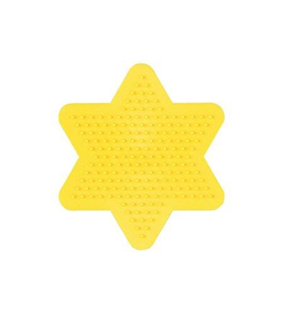 Hama Bügelperlen Stiftplatte, kleiner Stern, gelb