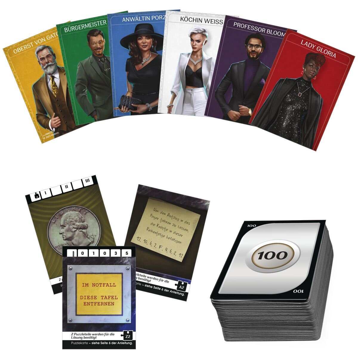Hasbro Cluedo Escape - Erpressung im Midnight Hotel