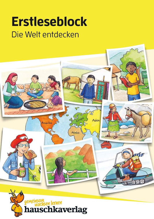 Hauschka Verlag Erstleseblock 1. & 2. Klasse - Die Welt entdecken, A5-Block