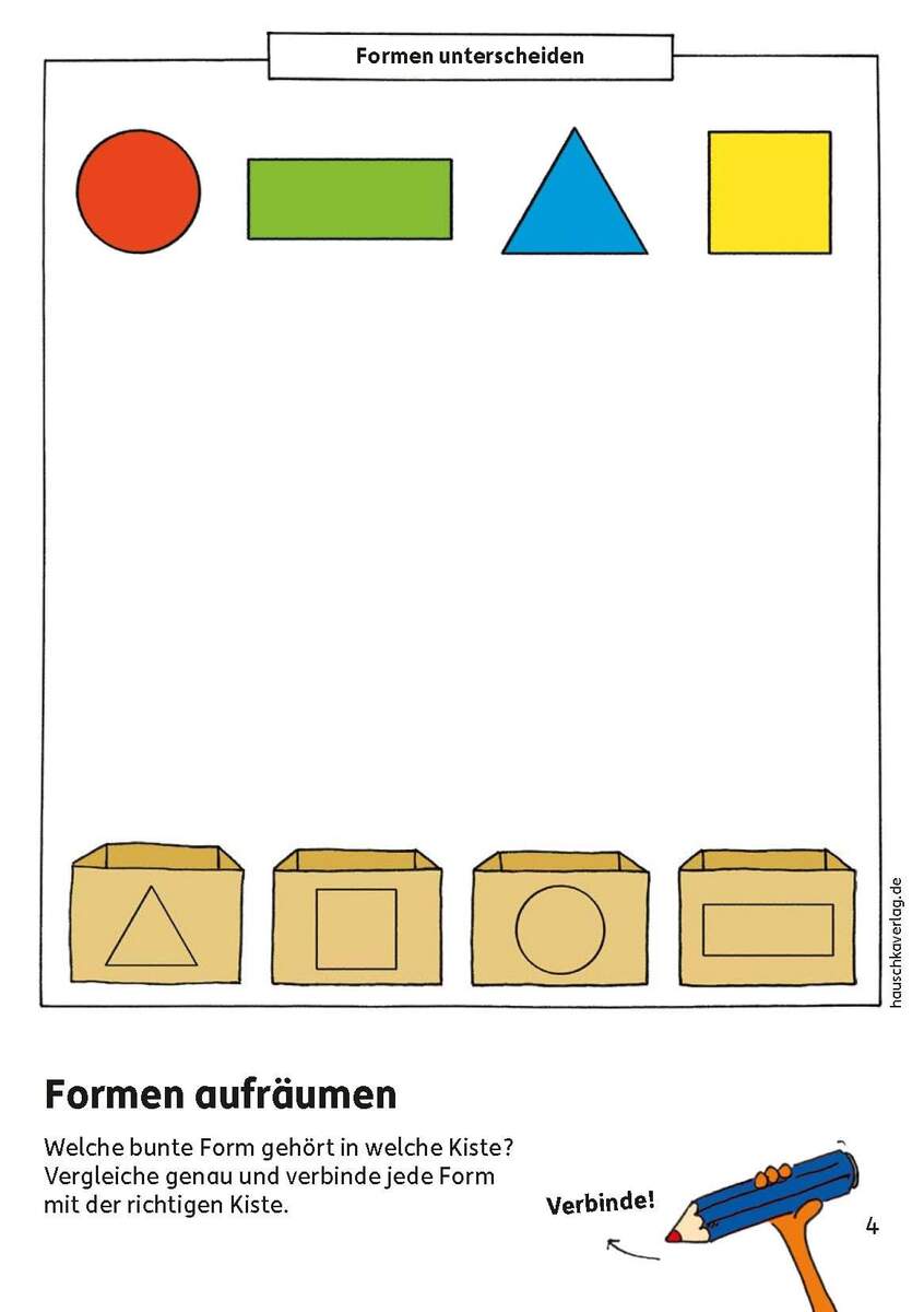 Hauschka Verlag Kindergartenblock - Das kann ich schon!