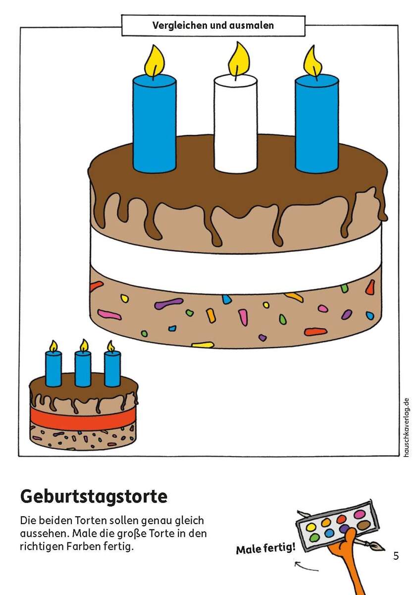 Hauschka Verlag Kindergartenblock - Das kann ich schon!
