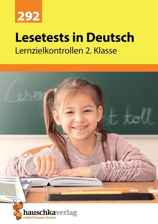 Hauschka Verlag Lesetests in Deutsch - Lernzielkontrollen 2. Klasse