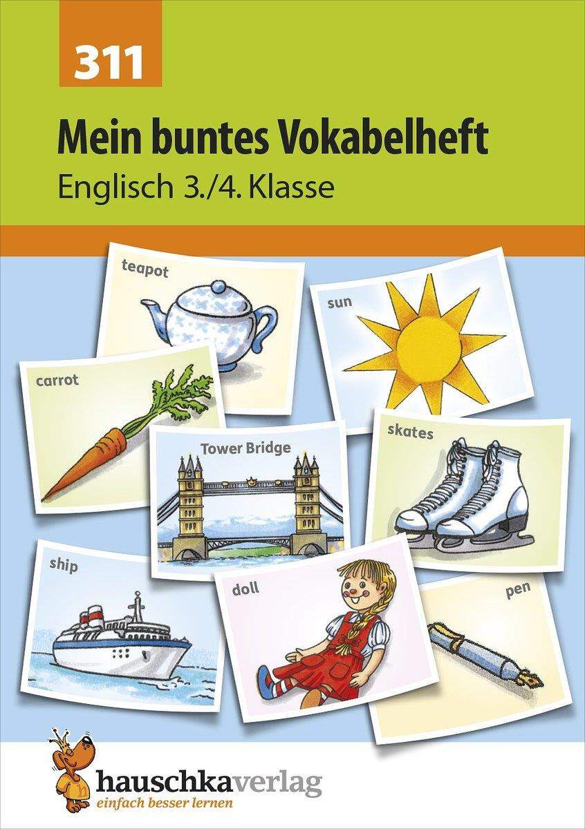 Hauschka Verlag Mein buntes Vokabelheft. Englisch 3./4. Klasse