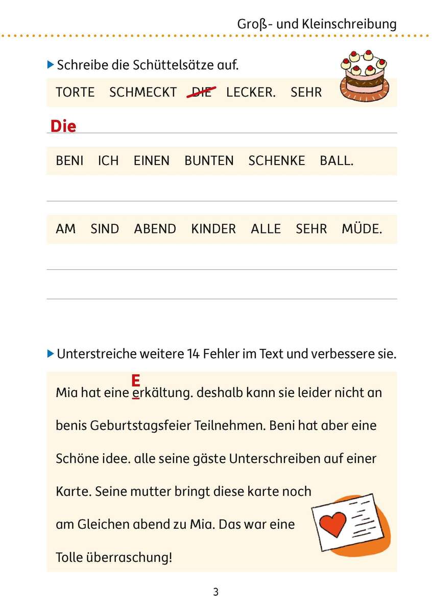 Hauschka Verlag Mein Übungsheft Rechtschreiben 4. Klasse, A5-Heft