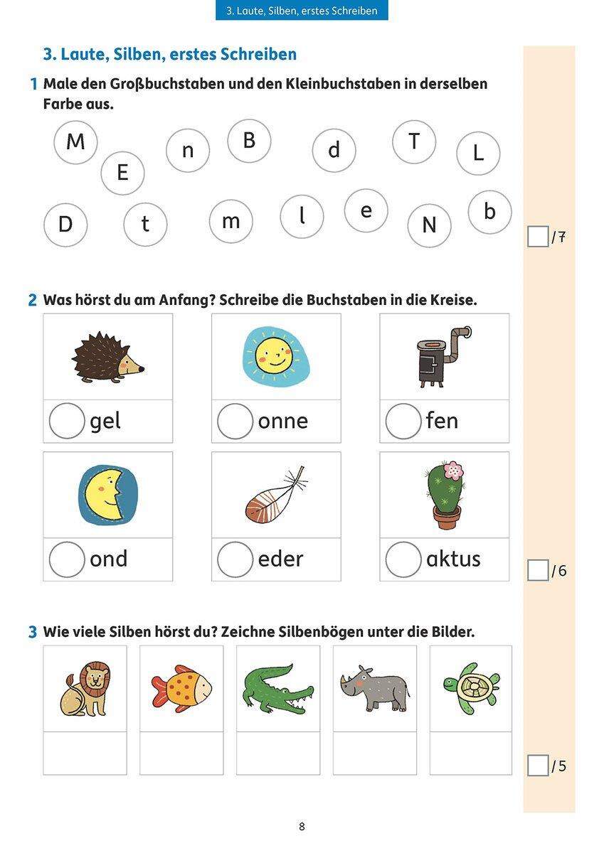 Hauschka Verlag Tests in Deutsch - Lernzielkontrollen 1. Klasse